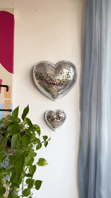 Vídeo de Adorno Disco Heart