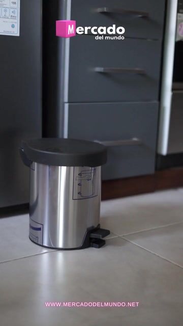 Video de Cesto Tacho Basura Tramontina 5 Litros