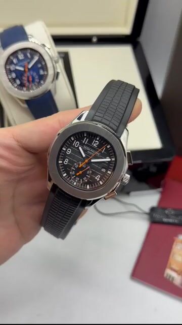 Video de Patek Philippe Nautilus 41mm - AÇO/MOSTRADOR PRETO - SILICONE