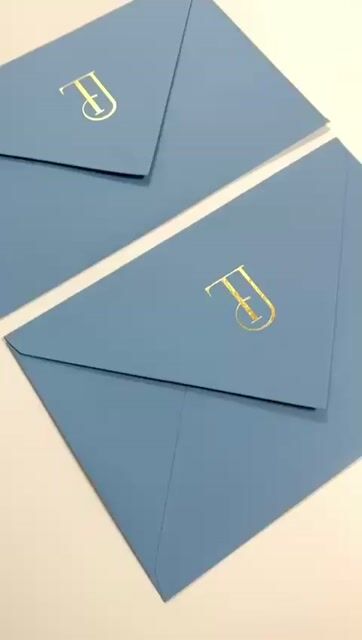 Vídeo de Envelope Modelo Bico Grande - Com Hot Stamping