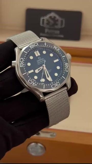 Video de Omega Seamaster 007 42mm - AÇO/MOSTRADOR AZUL
