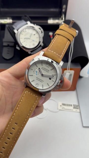 Video de Panerai Luminor Marina 47mm - AÇO/MOSTRADOR BRANCO - COURO