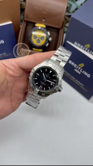 Vídeo de Avenger Automatic Relógio Premium Prata com Preto Masculino | CIA IMPORTADOS