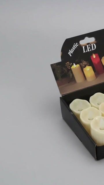 Video de Pack 12 Velas LED Evento Boda llama magnética pilas GRATIS