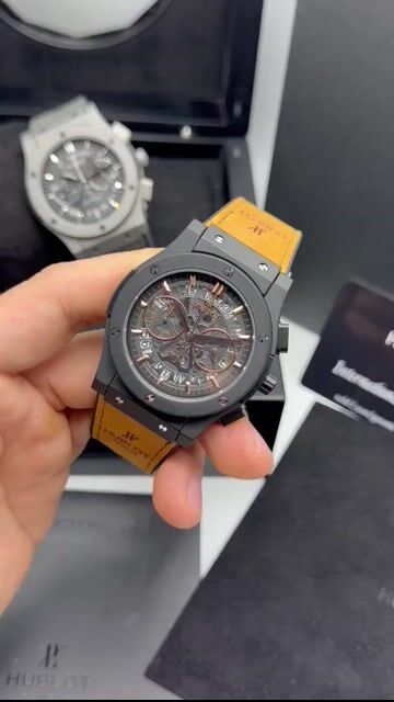 Video de Hublot Classic Chrono 45mm - Mostrador skeleton