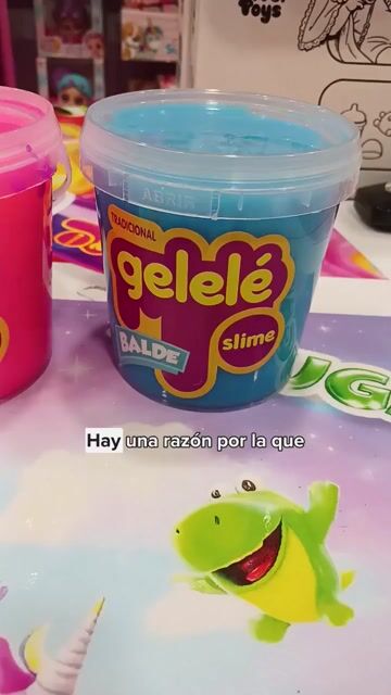 Video de Gelele Slime Tradicional Balde 457G