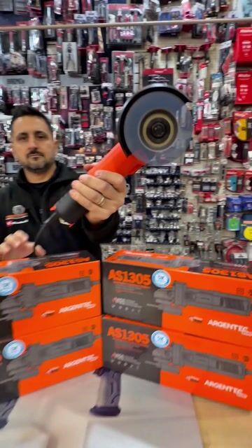 Video de AMOLADORA 115MM 1300W BRUSHLESS EVO E26 ARGENTEC 220v
