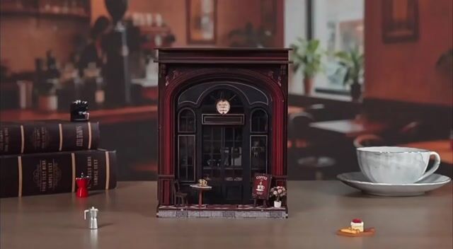 Video de DIY BOOKNOOK WARMGLOW COFFEE 220PCS - AH02-003