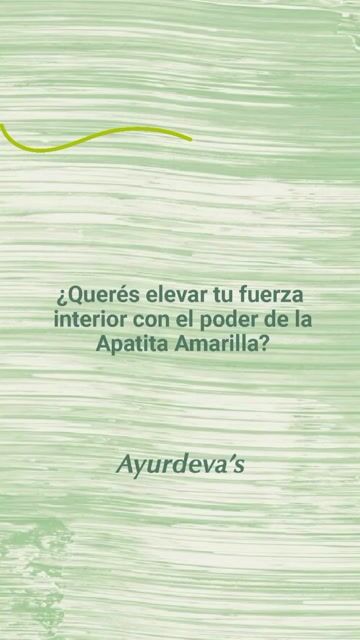 Video de Splash Resiliencia Ayurdeva´s con Apatita Amarilla, Fluorita y Cuarzo Rosa