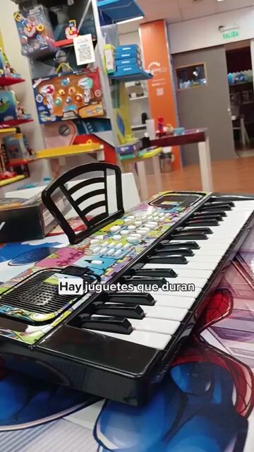 Video de Teclado Musical Piano Órgano Infantil 37 Teclas Negro