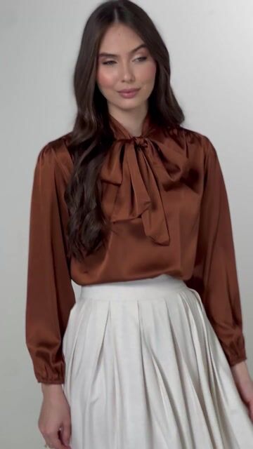 Vídeo de CAMISA ACETINADA JAQUELINE