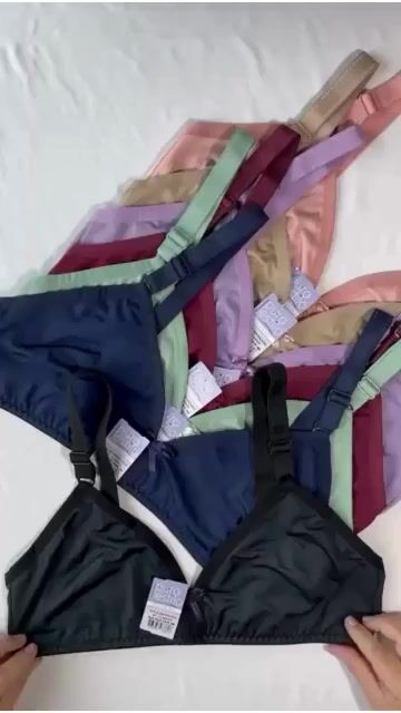 Vídeo de Kit 3 Sutiã Plus Size 44 ao 54