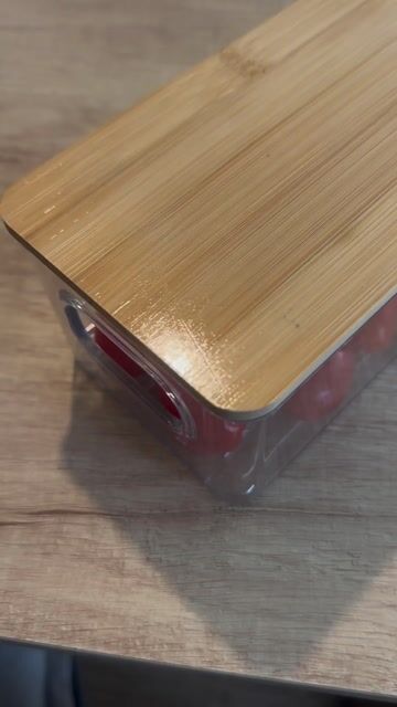 Video de Recipiente con tapa de bambu