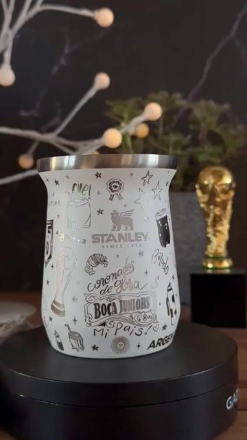 Video de Mate Stanley | 236 ml. FULL GRABADO TEMÁTICA ARGENTINA