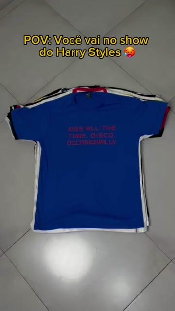 Video de Camiseta Harry Styles - Disco Occasionally
