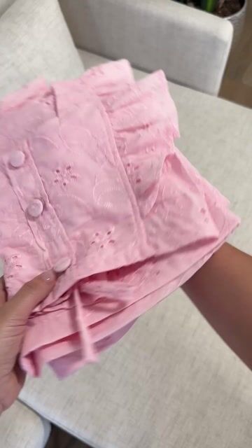 Vídeo de Conjunto em laise rosinha