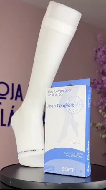 Vídeo de Meia Antitrombose 3/4 Step Comfort Ponteira Aberta