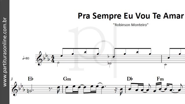 Vídeo de Pra Sempre Eu Vou Te Amar ( Forever By Your Side ) · Robinson Monteiro