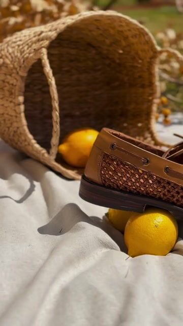Video de Mocassim Magnus tressê ocre