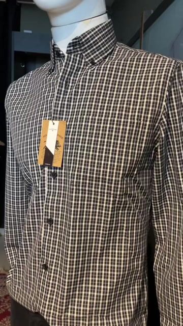 Video de Camisa Xadrez Preto Ribeirão | Algodão Pima Royal Oxford | Selaria Zapone