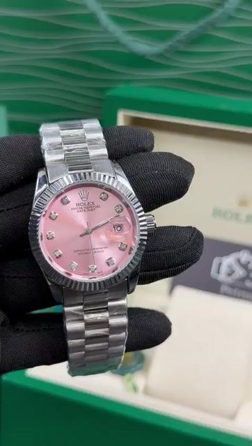 Video de Datejust 30mm - AÇ0/MOSTRADOR ROSA