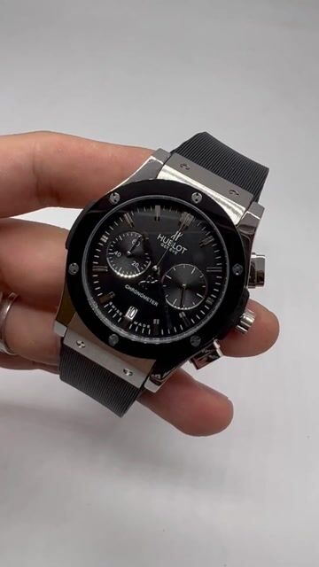 Video de Hublot Classic Fusion 45mm - AÇO/MOSTRADOR PRETO - SILICONE