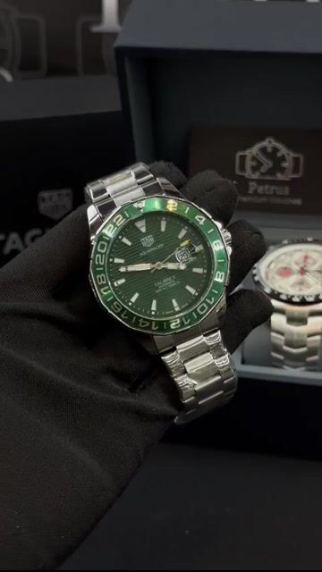 Video de TAG Heuer Aquarecer Hulk 43mm - AÇO/MOSTRADOR VERDE