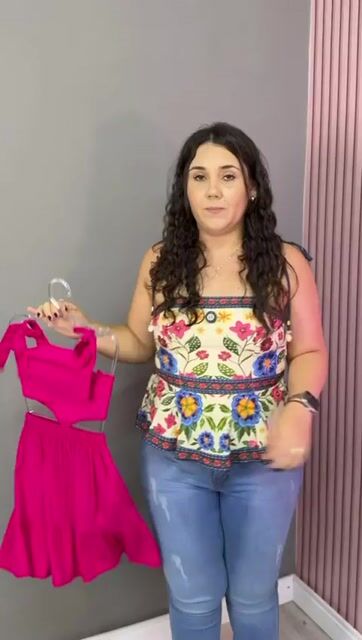Vídeo de Vestido Recorte Infantil feminino moda modinha mini diva