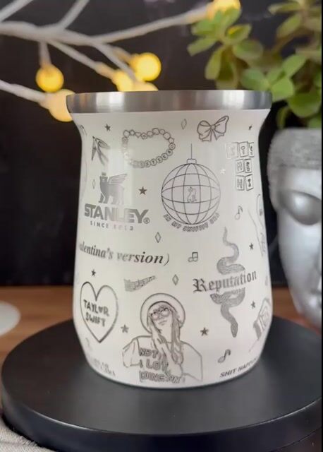 Video of MATE STANLEY ORIGINAL - 236 ml FULL GRABADO