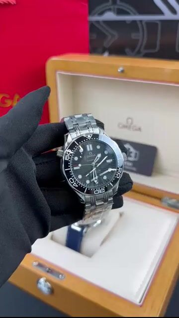 Video de Omega Seamaster 42mm - AÇO/MOSTRADOR PRETO