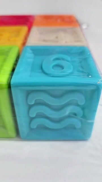Video de Cubos Blandos Encastrables Números - Set x6 Piezas