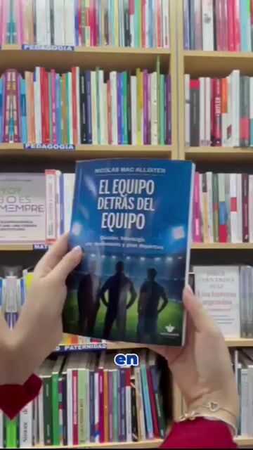 Video de El equipo detrás del equipo - Nicolás Mac Allister - Puntoaparte Ediciones