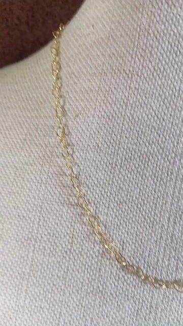 Vídeo de Choker Elos de Coração Banhada a Ouro 18K tamanho 30cm + 10cm Extensor