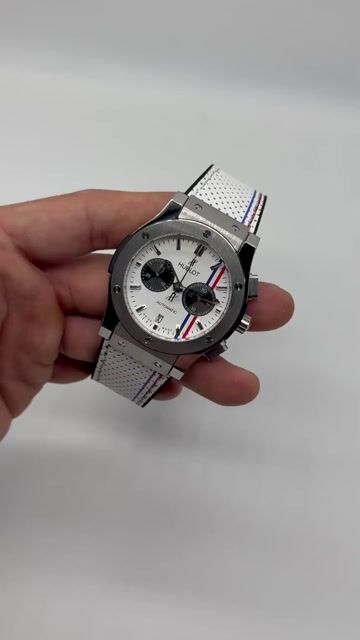 Video de Hublot Vendome Classic Chrono 45mm - AÇO/MOSTRADOR PRETO - SILICONE