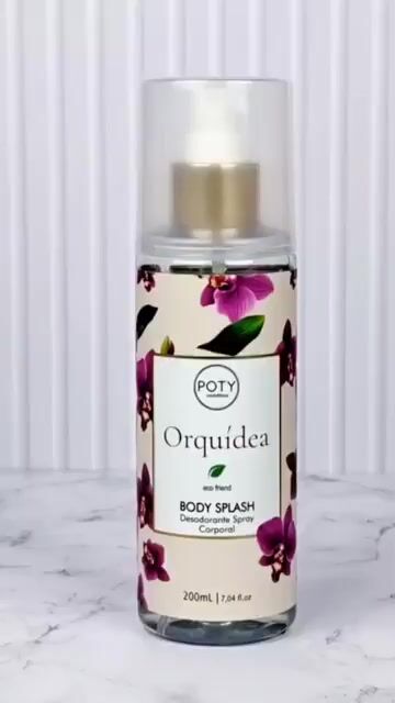 Vídeo de Body Splash Orquídea 200ml Poty Cosméticos