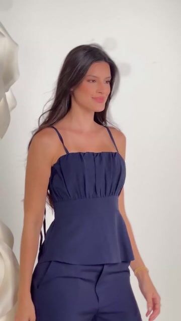 Vídeo de CONJUNTO PEPLUM ELOA