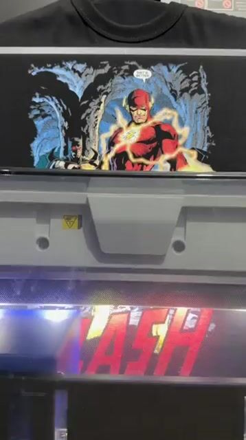 Video de Remera The Flash Y Batman