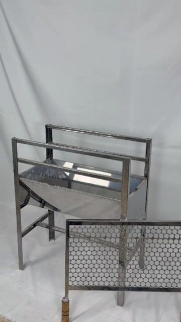 Vídeo de Churrasqueira Inox 50cm Portátil Montável - Monte a sua!