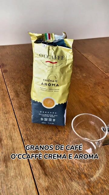 Video de Café en Grano O'Ccaffè® Crema e Aroma 250g