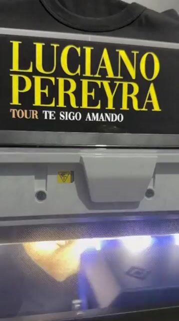 Video de Remera Luciano Pereyra Te Sigo Amando Tour