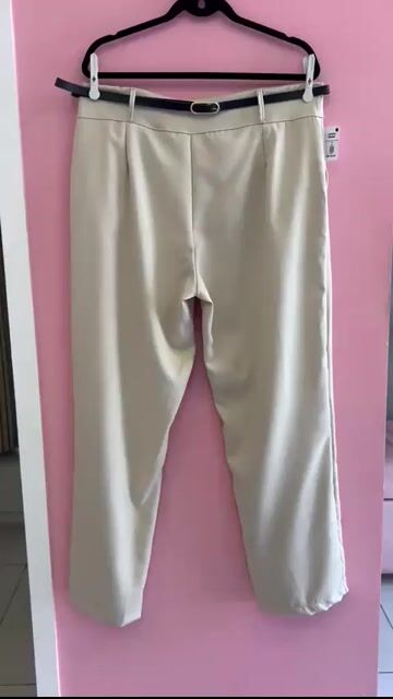 Video de 0002 CALÇA GG PANTALONA HELENA C CINTO CINZA