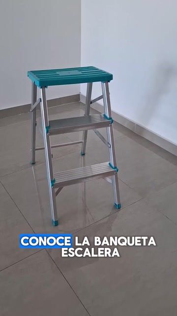 Video de Banqueta de 3 Escalones Aluminio