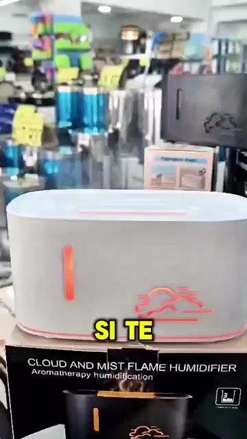 Video de HUMIDIFICADOR EFECTO LLAMA DIFUSOR AROMATICO LED USB | Calidez y Confort
