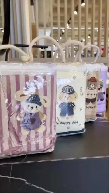 Video de Jgo toalla y toallon infantil en bolsa pvc