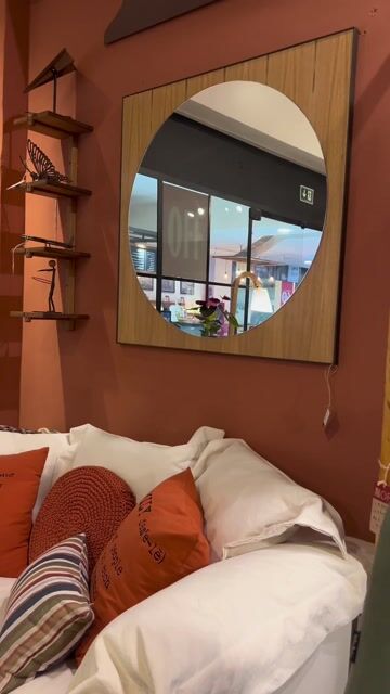 Vídeo de Espelho Flat Freijó