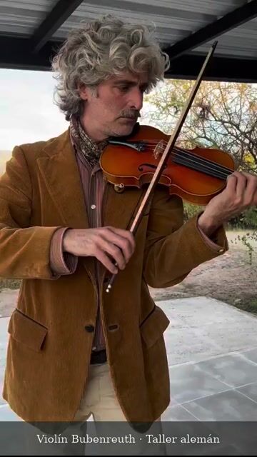 Video de Violín Alemán de Taller Bubenreuth PROMO 25% OFF