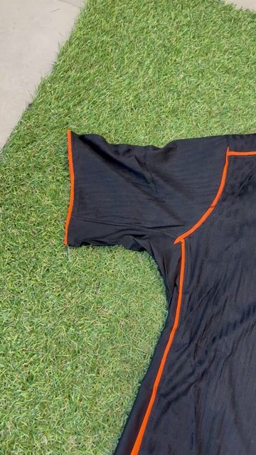 Vídeo de Camisa Corinthians III 25/26 s/n Jogador Nike Total 90 Masculina - Preto+Laranja