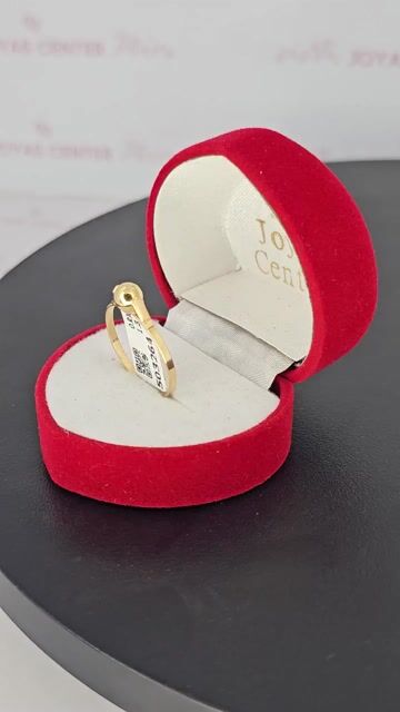 Video de Anillo Oro Rojo 18k Bolita Facetada 5mm 1.3 Gramos C2149