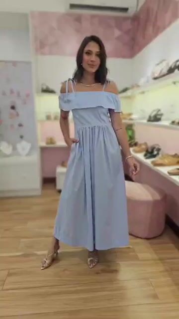 Vídeo de VESTIDO ANGELA AZUL