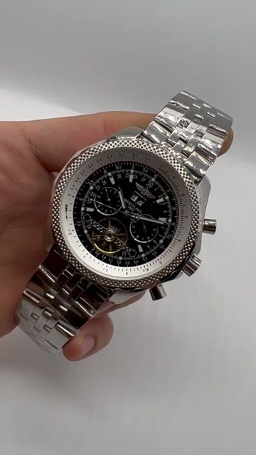 Video de Breitling Navitimer Tourbillon 42mm - AÇO/MOSTRADOR PRETO
